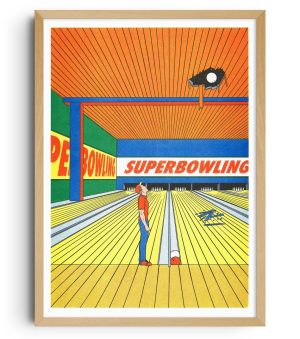 Lámina A3 - Simon Bailly - Super Bowling