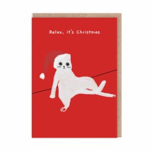 Tarjeta Relax It's Christmas Card