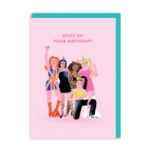 Tarjeta de cumpleaños Spice Girls