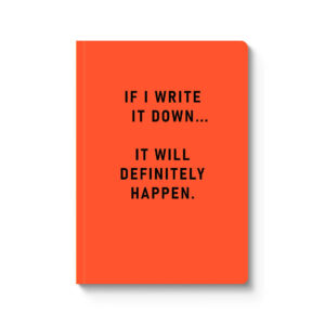 Libreta de bolsillo Definitely Happen (A5)