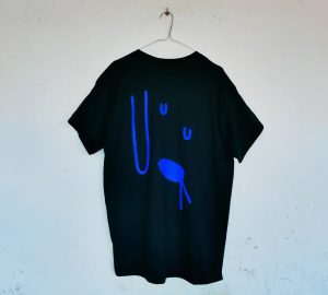 Camiseta NO DOG IS UGLY negra
