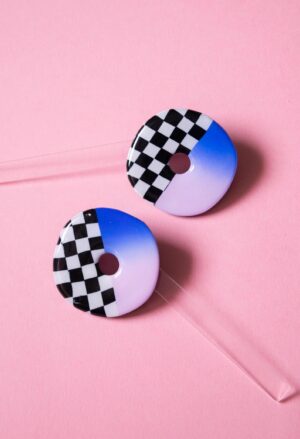 Pendientes Donut Vapor Wave